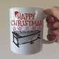 Vibraphone Christmas Mug - Vibraphonist Gift - Percussionist Xmas Gift