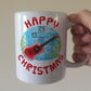 Acoustic Guitar Christmas Mug - Guitarist Xmas Gift - Guitar Teacher Mug