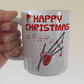 Bagpipes Christmas Mug - Xmas Gift For Piper - Scottish Musician Christmas Gift