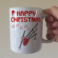 Bagpipes Christmas Mug - Xmas Gift For Piper - Scottish Musician Christmas Gift