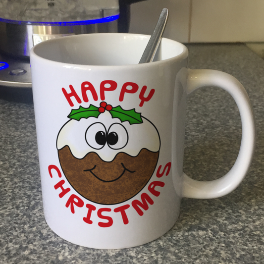 Christmas Pudding Mug - Christmas Dinner Gift - Funny Xmas Mug