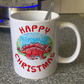 Stegosaurus Christmas Mug - Dinosaur Xmas Mug - Christmas Gift For Boy