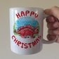 Stegosaurus Christmas Mug - Dinosaur Xmas Mug - Christmas Gift For Boy