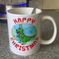 Dinosaur Christmas Mug - T-Rex Xmas Mug - Christmas Gift For Boy