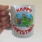 Disc Golf Christmas Mug - Xmas Gift For Disc Golfer - Frisbee Golf Christmas Gift