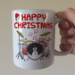 Drummer Christmas Mug - Drum Teacher Xmas Mug - Musician Christmas Gift