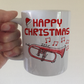 Flugelhorn Christmas Mug - Gift For Horn Player - Brass Musician Xmas Gift