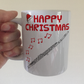 Flute Christmas Mug - Gift For Flautist -  Woodwind Musician Xmas Gift