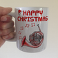 French Horn Christmas Mug - Horn Player Mug - Brass Musician Xmas Gift