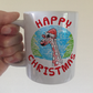 Giraffe Christmas Mug - Wildlife Xmas Mug - Christmas Gift For Animal Lover