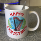 Harp Christmas Mug - Gift For Harpist - Harp Teacher Xmas Gift - String Musician Gift