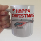 Helicopter Christmas Mug - Xmas Gift For Pilot - Aviation Enthusiast - Christmas Gift For Boy