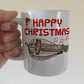 Hurdy Gurdy Christmas Mug - Gift For Gurdyist - Folk Musician Xmas Mug