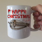 Hurdy Gurdy Christmas Mug - Gift For Gurdyist - Folk Musician Xmas Mug