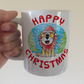 Lion Christmas Mug - Wildlife Xmas Mug - Christmas Gift For Animal Lover