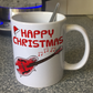 Mandolin Christmas Mug - Mandolinist Xmas Gift - Folk Musician Christmas Gift