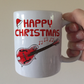 Mandolin Christmas Mug - Mandolinist Xmas Gift - Folk Musician Christmas Gift