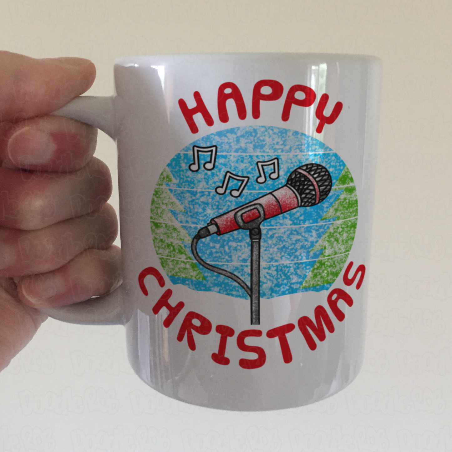 Vocalist Christmas Mug - Singer Xmas Mug - Musician Christmas Gift
