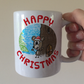 Mouse Christmas Mug - Nature Xmas Mug - Christmas Gift For Animal Lover
