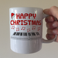 Piano Christmas Mug - Pianist Christmas Gift - Piano Teacher Gift