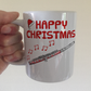 Piccolo Christmas Mug - Gift For Piccoloist -  Woodwind Musician Xmas Gift