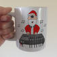 Sound Engineer Christmas Mug - Santa Mixing Sound - Xmas Gift For Sound Guy