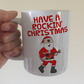 Ukulele Christmas Mug - Santa Playing Ukulele - Uke Player Xmas Gift