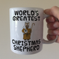 Christmas Nativity Mug - World's Greatest Christmas Shepherd - Funny Church Xmas Gift