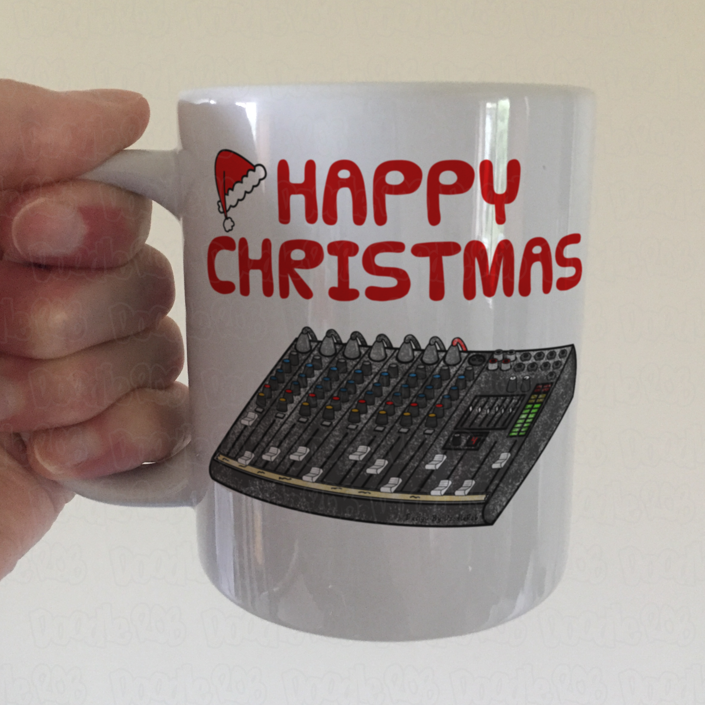 Sound Engineer Christmas Mug - Xmas Gift For Sound Guy - Audio Engineer Gift