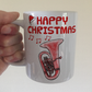 Tuba Christmas Mug - Gift For Tubaist - Tuba Teacher Mug - Brass Musician Xmas Gift