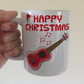 Ukulele Christmas Mug - Uke Player Xmas Gift - Music Teacher Gift