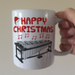 Vibraphone Christmas Mug - Vibraphonist Gift - Percussionist Xmas Gift
