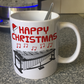 Vibraphone Christmas Mug - Vibraphonist Gift - Percussionist Xmas Gift