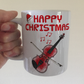 Christmas Violin Mug - Violinist Mug - Violin Teacher Xmas Gift - String Musician Gift