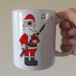 Bassoon Christmas Mug - Santa Playing Bassoon - Gift For Bassoonist - Woodwind Musician Xmas Gift