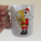 Tuba Christmas Mug - Santa Playing Tuba - Gift For Tubaist - Brass Musician Xmas Gift