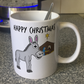 Christmas Donkey Mug - Nativity Christmas Gift - Church Christmas Mug
