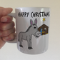 Christmas Donkey Mug - Nativity Christmas Gift - Church Christmas Mug