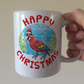 Parrot Christmas Mug - Bird Lover Xmas Gift - Funny Aviculture Mug - Wildlife Lover Christmas Gift