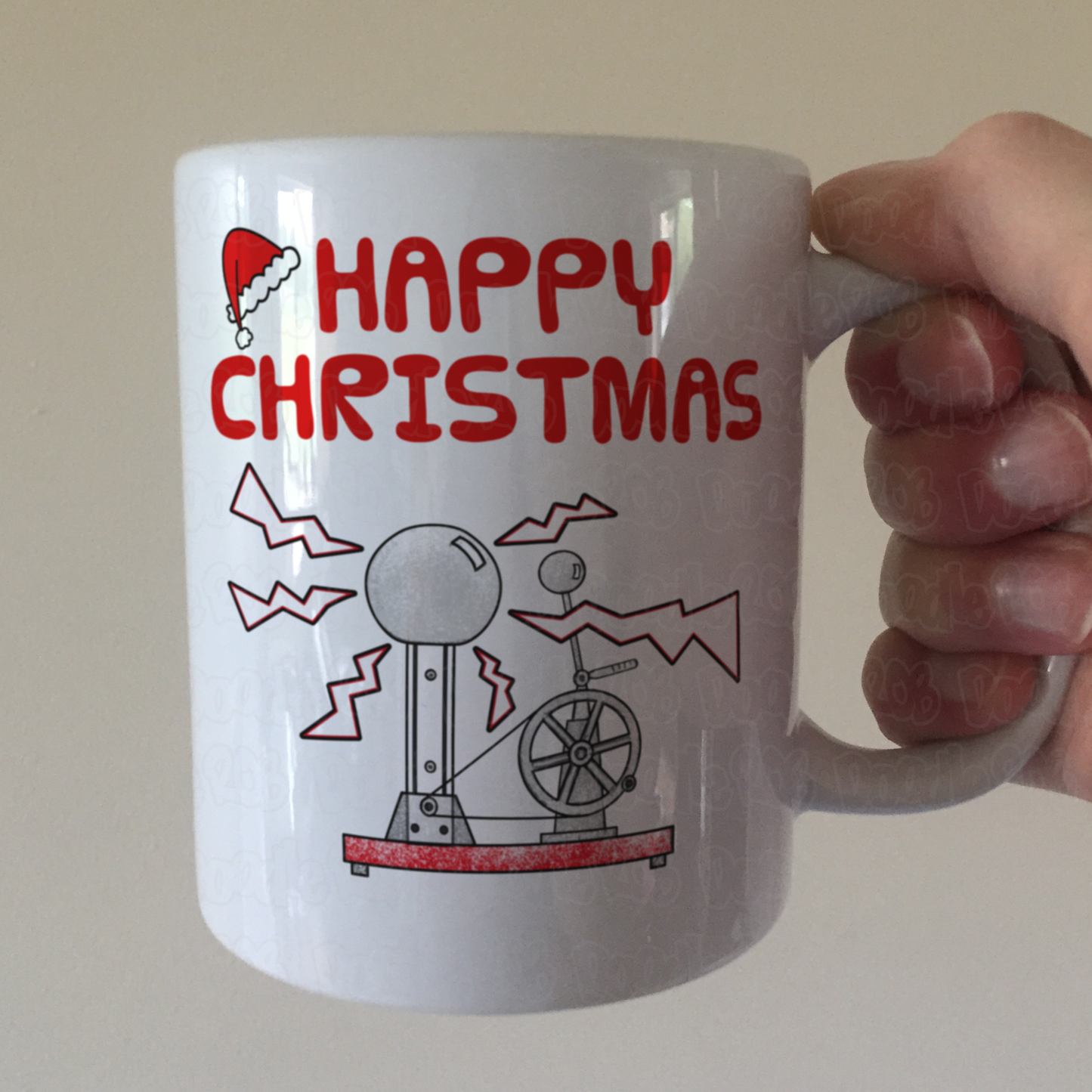 Physics Christmas Mug - Xmas Gift For Physicist - Science Teacher Gift
