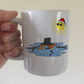 Melted Snowman Christmas Mug - Christmas In July Mug - Summer Xmas Gift