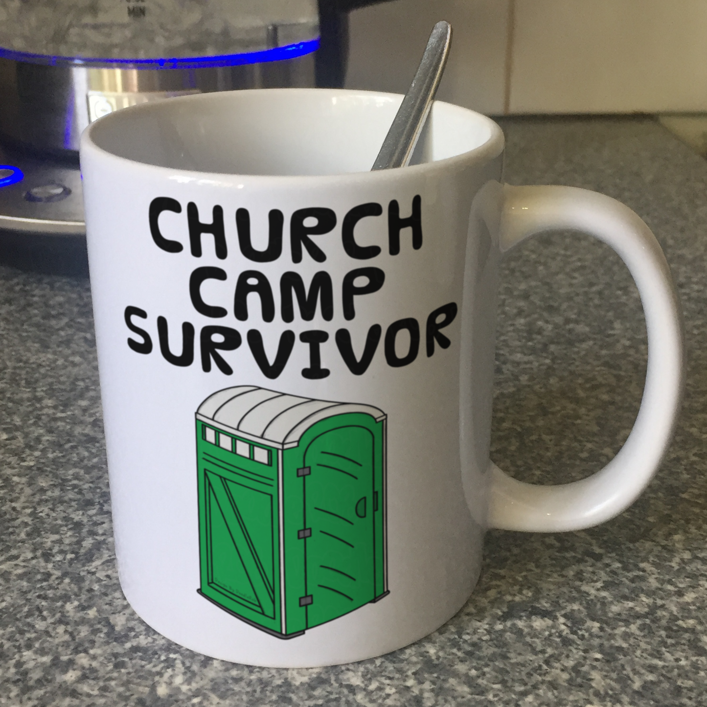 Church Camp Survivor Mug - Funny Christian Mug - Gift For Church Youth Leader