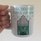 Dentist Organist Mug - This Dentist Plays Organ - Musician Gift For Dentist