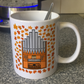Autumn Church Organ Mug (Leaves) - Gift For Organist - Musician Gift For Fall or Thanksgiving