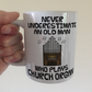 Funny Church Organist Mug - Never Underestimate An Old Man Who Plays Church Organ - Musician Gift For Him