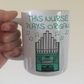 Nurse Organist Mug - This Nurse Plays Organ - Musician Gift For Nurse