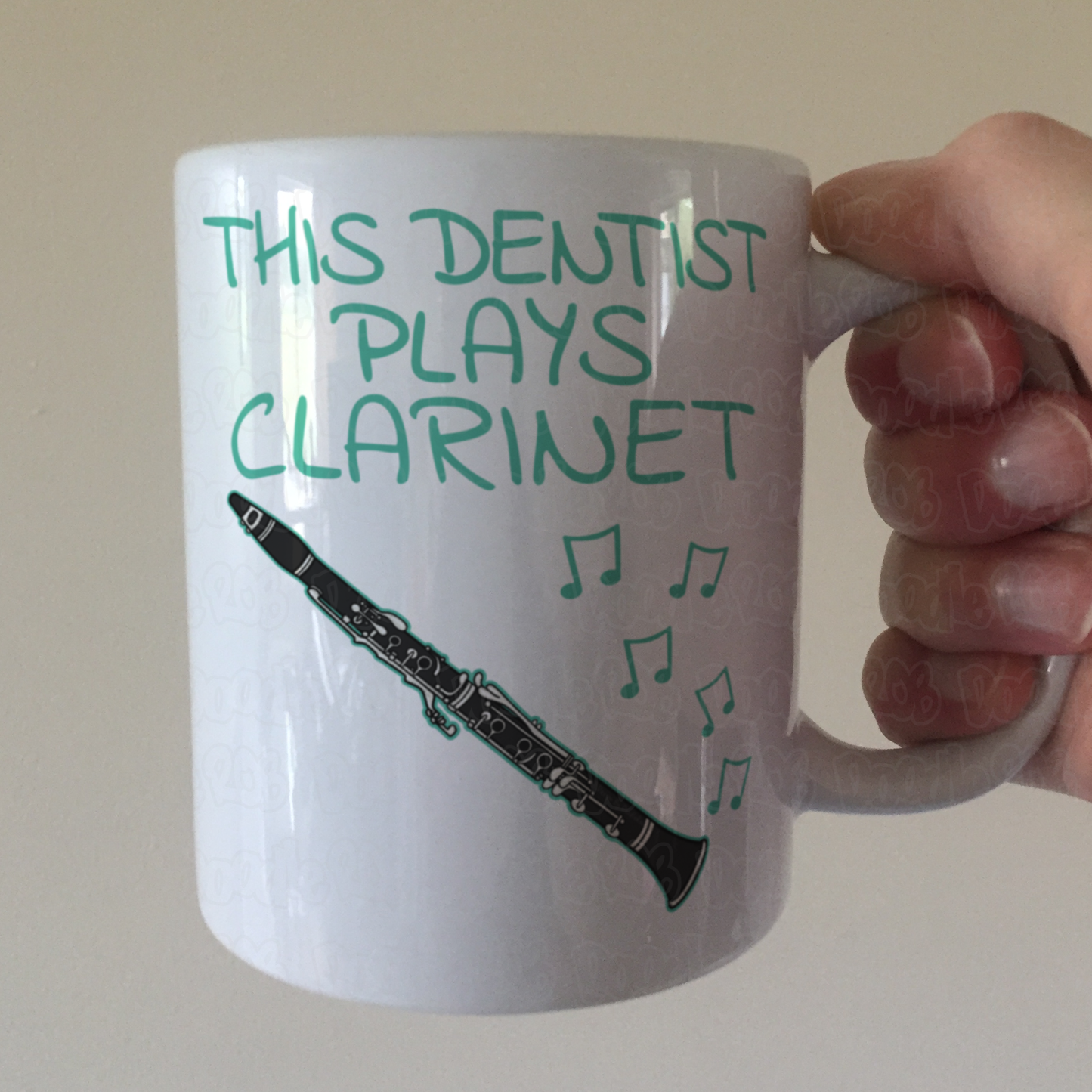 Dentist Clarinet Mug - This Dentist Plays Clarinet - Clarinetist Gift For Dentist