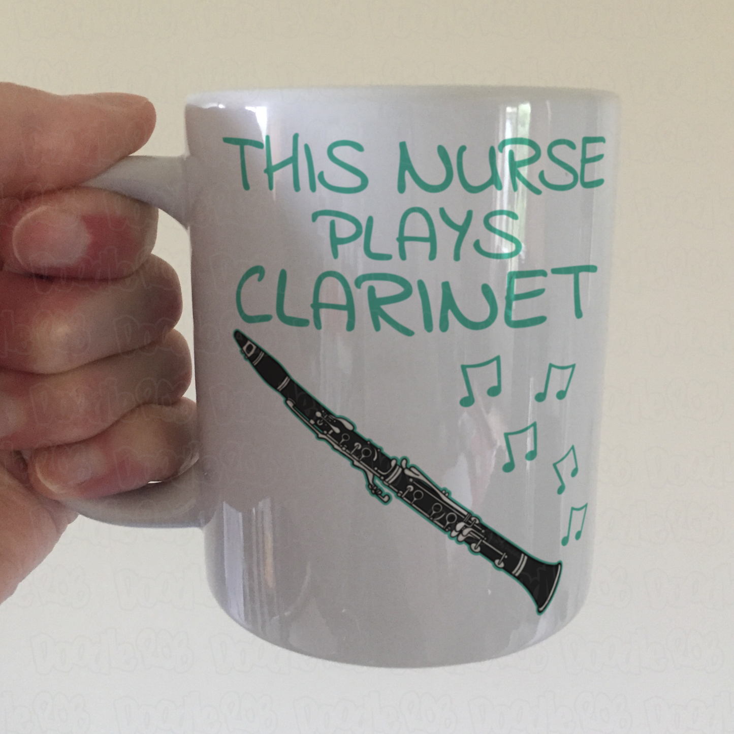 Nurse Clarinet Mug - This Nurse Plays Clarinet - Clarinetist Gift For Nurse