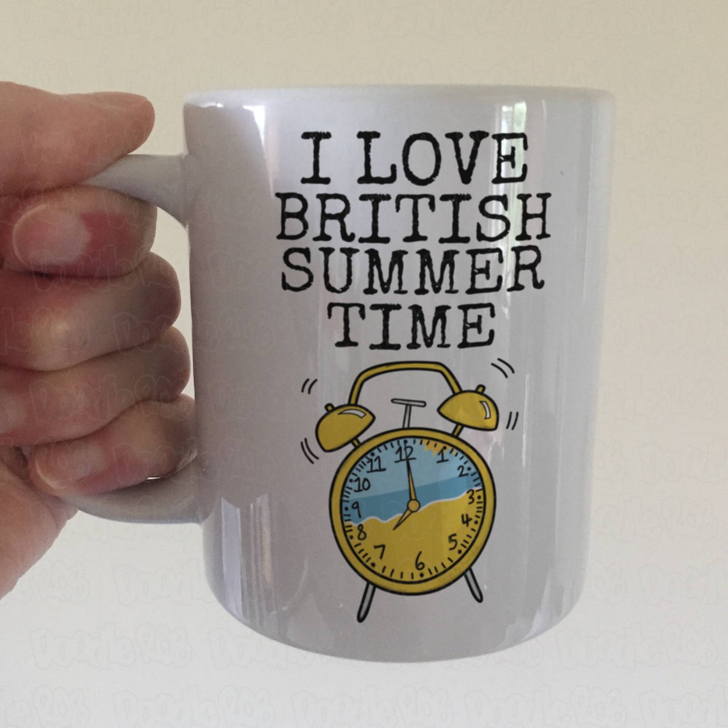 Funny Summer Mug - I Love British Summer Time - Summer Gift For Beach Lovers