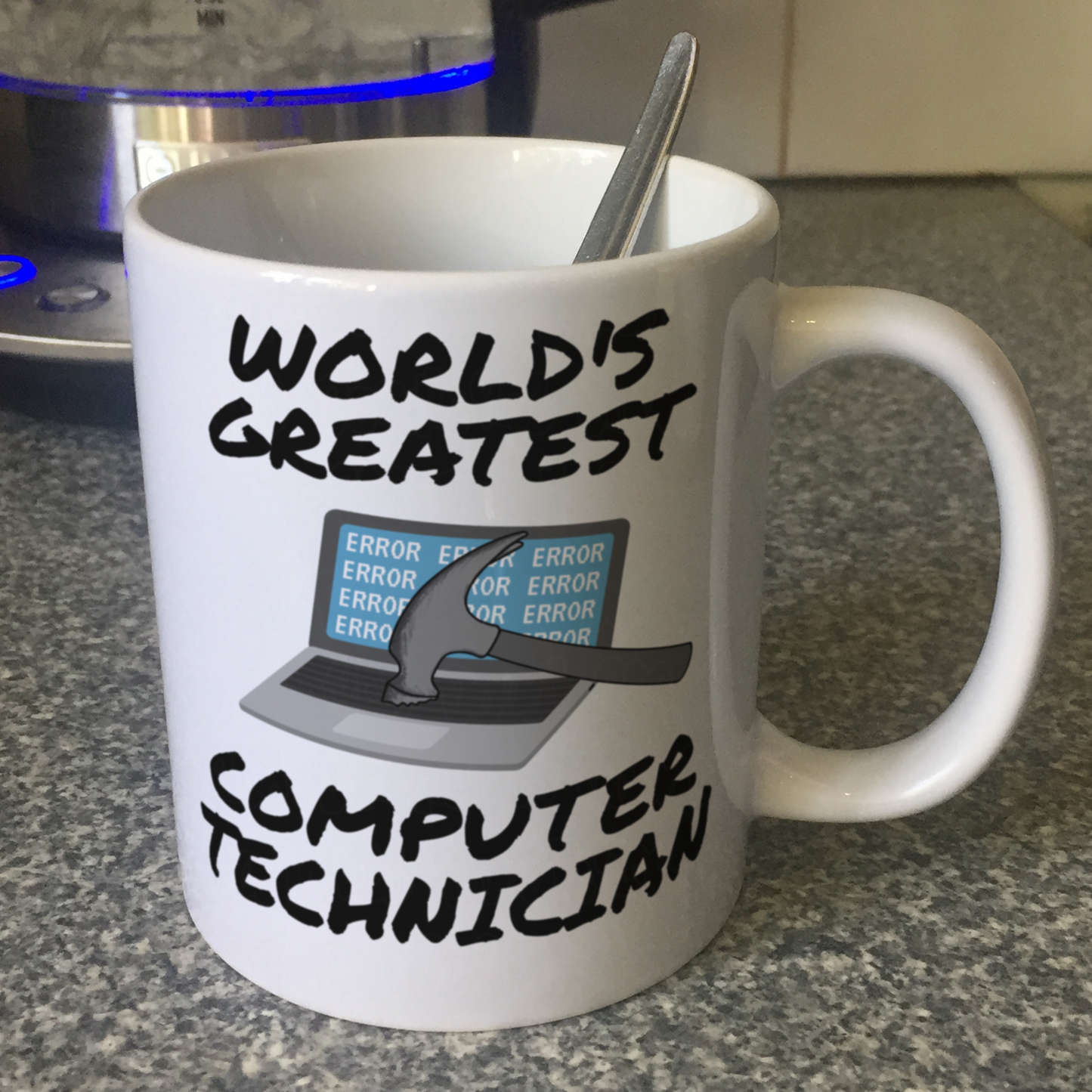 Funny Computer Mug - World's Greatest Computer Technician - Gift For IT Expert